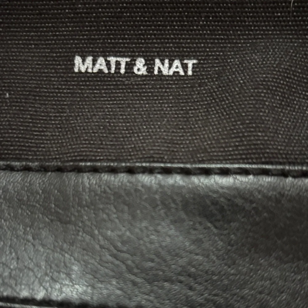 Matt & Nat Black Crossbody Messenger Bag